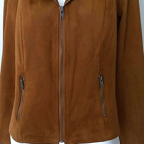 Style & Co Brown Jacket. Sz Small NWOT - Picture 3 of 5